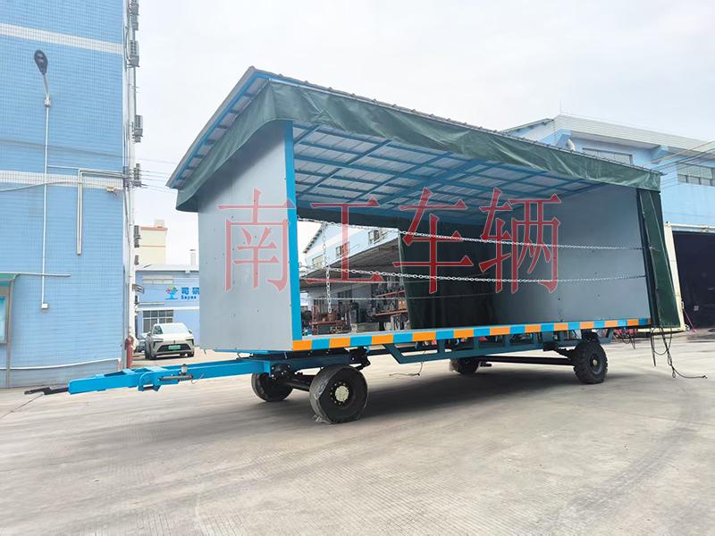 5噸雨篷拖車 牽引式雨棚平板拖車